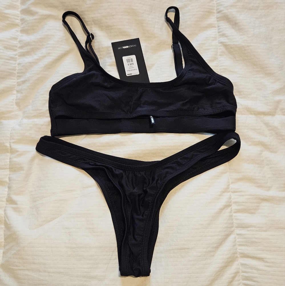 Women's Fashion Nova Black Bikini
